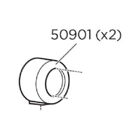 Thule plastkappe (2 stk)