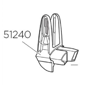 Thule styre skinne til 921/923 - venstre