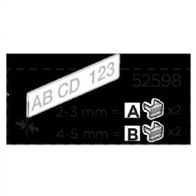 Thule løse nummerplade clips 1 sæt 4 stk.