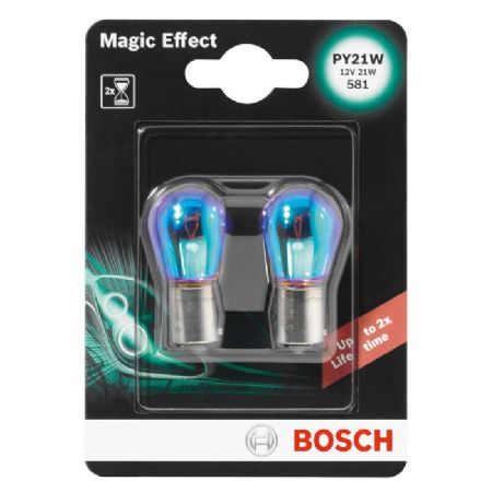 Bosch Magic Effect pære PY21W 12V - 2 stk.
