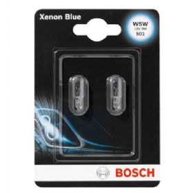 Pære Bosch Xenon Blue,W5W,2 stk.12v,W2,1x9,5d