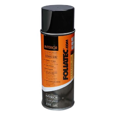 Foliatec Interiør Colour spray blank sort 400 ml