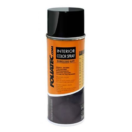Foliatec Interiør Colour Spray mørk grå mat 400 ml