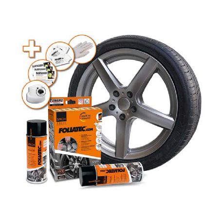 Foliatec Sprayfolie, pistol grå 2x400ml