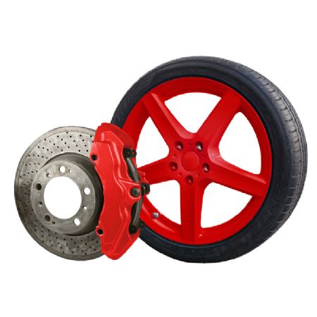 Foliatec 2 Komponent Universallak rød 400ml