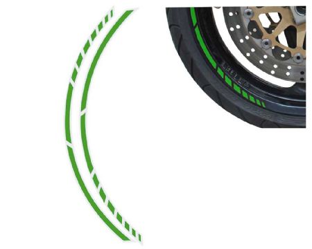 Fælgbånd til MC green