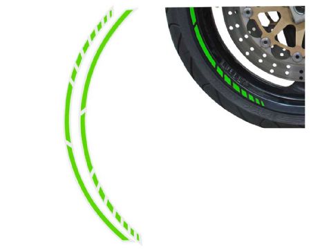 Fælgbånd til MC NEON green