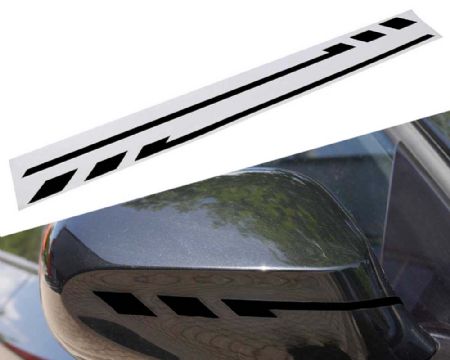 Stribe til spejle black