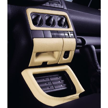 Ægte læder til interiør lysgrå 40x60