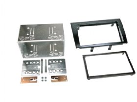 2-DIN kit Fiat Bravo sort