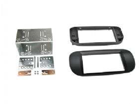 2-DIN kit Fiat 500 05->  sort