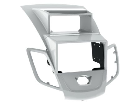2-DIN kit Ford Fiesta 10/2008-> sølv