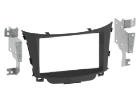 2-DIN kit Hyundai i30 3/2012-> sort