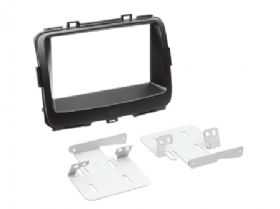 2-DIN radioramme Kia Carens 2013- sort