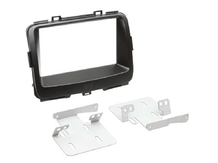 2-DIN radioramme Kia Carens 2013- sort