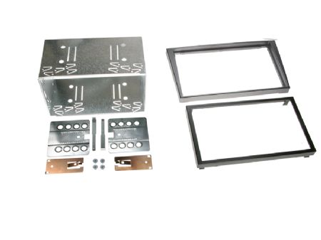 2-DIN radioramme Opel/Renault/Subaru/Suzuki mat-krom