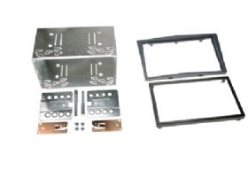 2-DIN kit Opel diverse mørkgrå