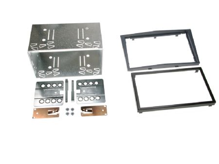2-DIN kit Opel diverse mørkgrå