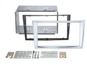 2-DIN kit div. Opel - farve: mat krom