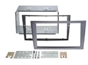2-DIN kit div. Opel charcoal metal