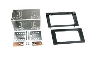 2-DIN radioramme Audi A4(8E)/Seat Exeo(3R) sort
