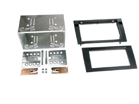 2-DIN radioramme Audi A4(8E)/Seat Exeo(3R) sort