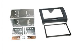 2-DIN kit Audi TT (8j) 06-> sort rubberto