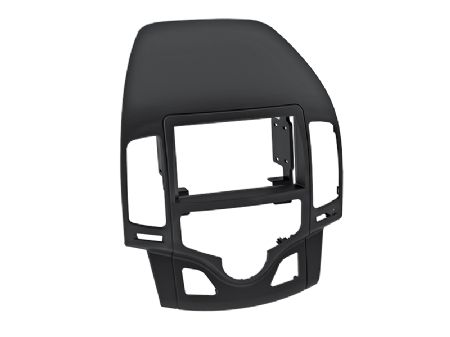 Radioramme 2-DIN Hyundai i30 sort rubbert