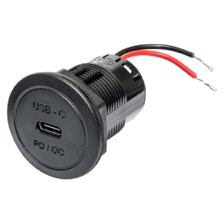 USB-C stik til indbygning 60W