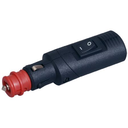 Hanstik 12/24v 8amp med afbryder