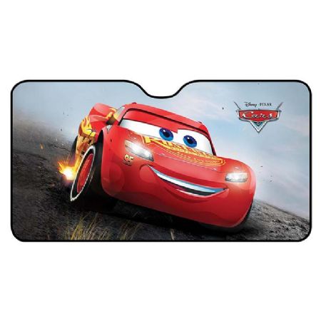 Disney solskærm forude Cars 130x70cm