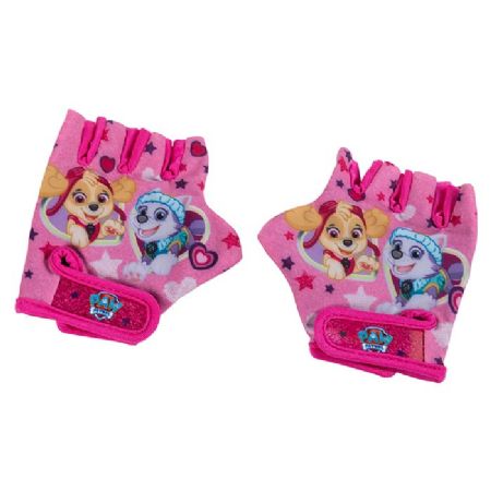 Paw Patrol cykel handsker lyserød