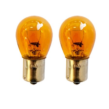 Avant pære blink gul 21W 12V - 2 stk.