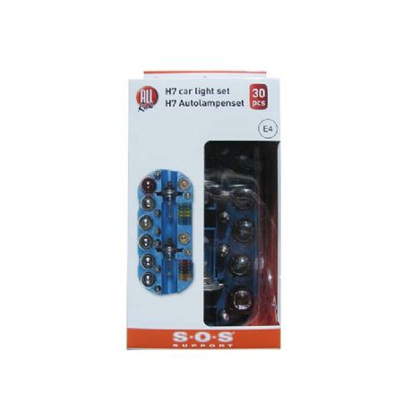 Allride SOS Support H7 pærekit 12V inkl. sikringer