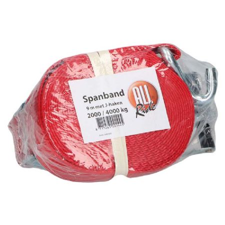 Allride Spænderem, heavy duty, 2 kroge, 9m, op til 2000