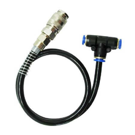 Allride T-stykke til trykluft, 50cm, 6mm, 13kg/cm2