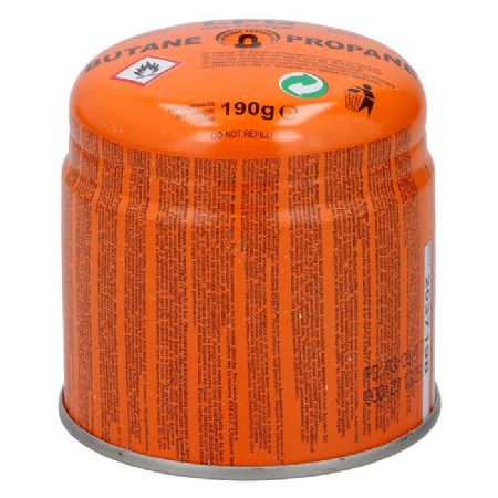 Butan gasbeholder, til gaskogeblus, 190g