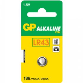 Gp lr43 batteri stk.