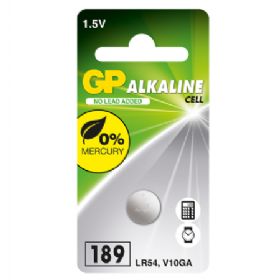 Gp lr54/lr1130 batteri stk.