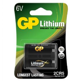 Gp 2cr5-ci lithium-batteri 6v stk