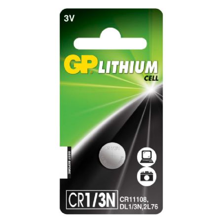 Gp cr1/3n-c1 batteri 3 volt stk.
