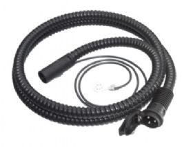 Miniplug indtagskabel 1,0m sort