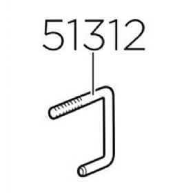 Thule j bøjle m. fingermøtrik