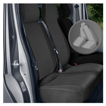 Sædeovertræk passagerside Trafic III 2014- Split