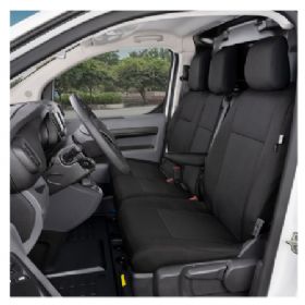 Sædeovertræk 1+2 Expert,ProAce,Jumpy 2016- m/bord i ryg