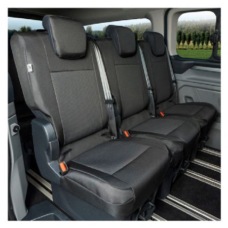 Sædeovertræk bag m/bord 1+1+1 Transit Custom, 2024-