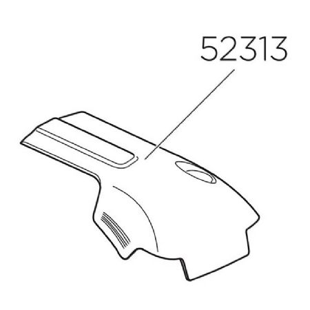 Thule endestykke venstre 958 WingBar edg