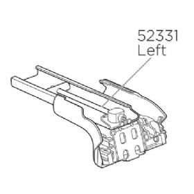 Thule fod venstre WingBar 959 edge