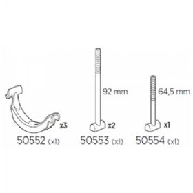 THULE Squarebar ADAPTER TIL PRORIDE
