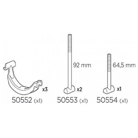 THULE Squarebar ADAPTER TIL PRORIDE